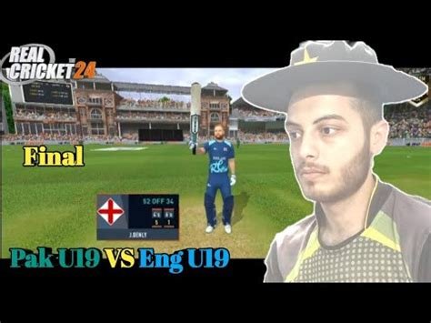 England U19 Beats Pakistan 210-155 – World Cup Spot