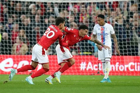 Forest Earns 1 Point in 1-1 Draw vs Palace – Red Card Drama