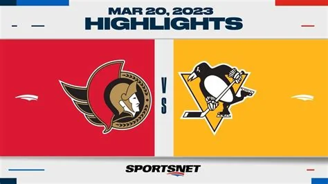 Penguins Defeat Senators 4-2 – Playoff Push Strengthened