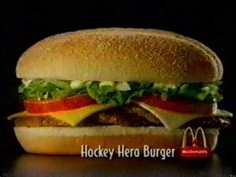 McDonald’s Unveils Hockey Hero Burger, NHL Star Sticks